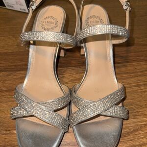 Silver Women's Heels